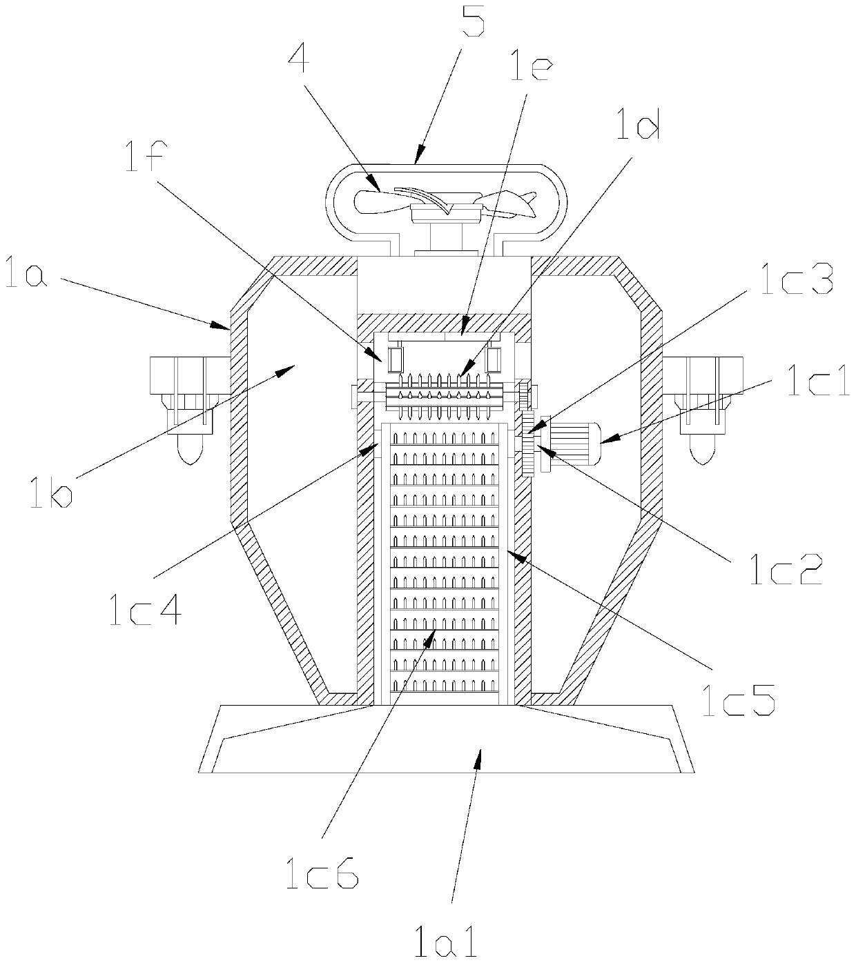 River water pollution treatment equipment