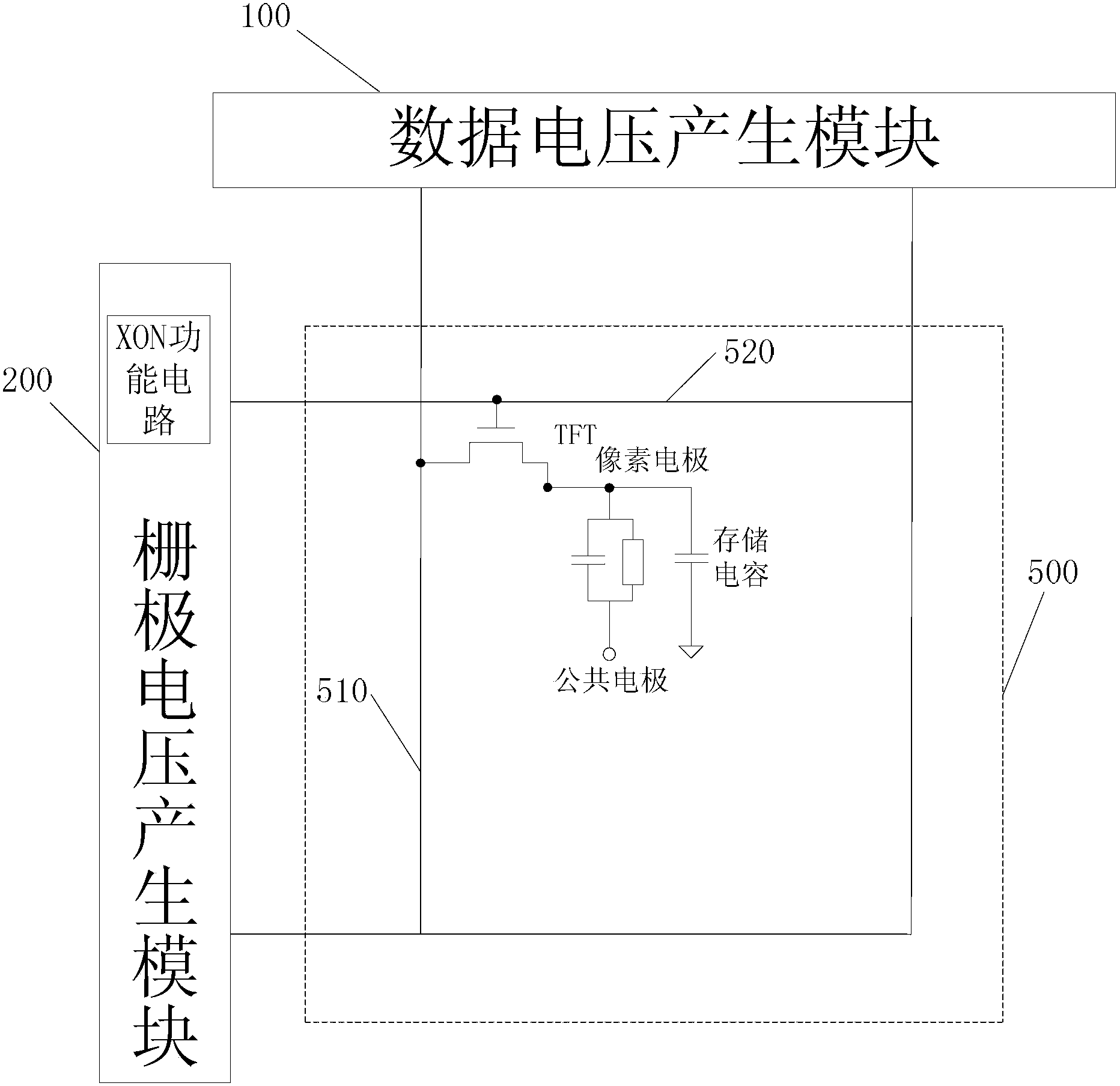 LCD (Liquid Crystal Display) panel drive circuit and method as well as display unit