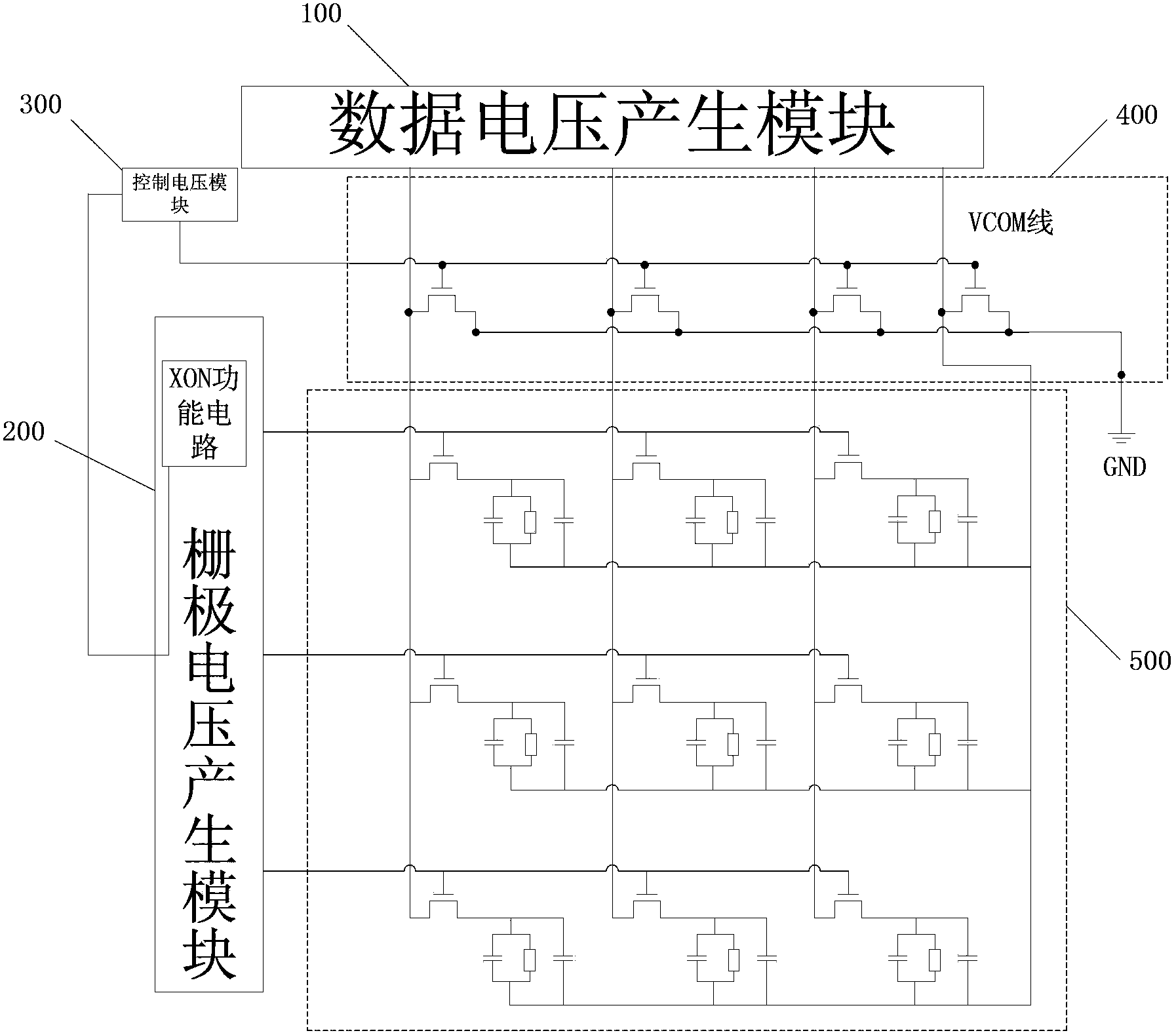 LCD (Liquid Crystal Display) panel drive circuit and method as well as display unit