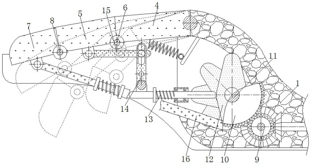 Motion assisting adjusting device for finger joint stiffness