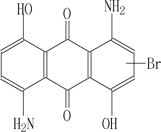 Medium-temperature cobalt blue disperse dye