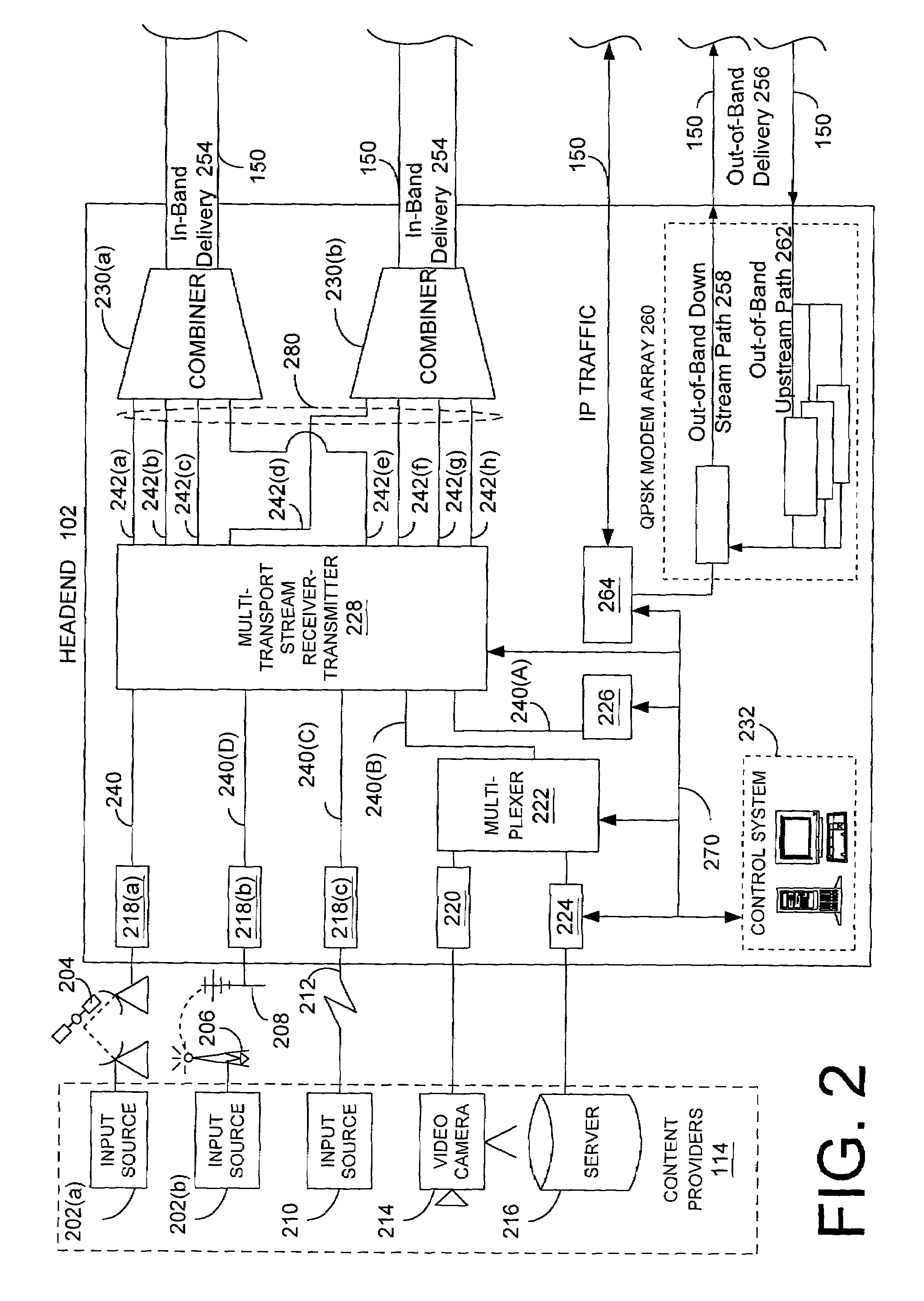 In a subscriber network receiving digital packets and transmitting digital packets below a predetermined maximum bit rate