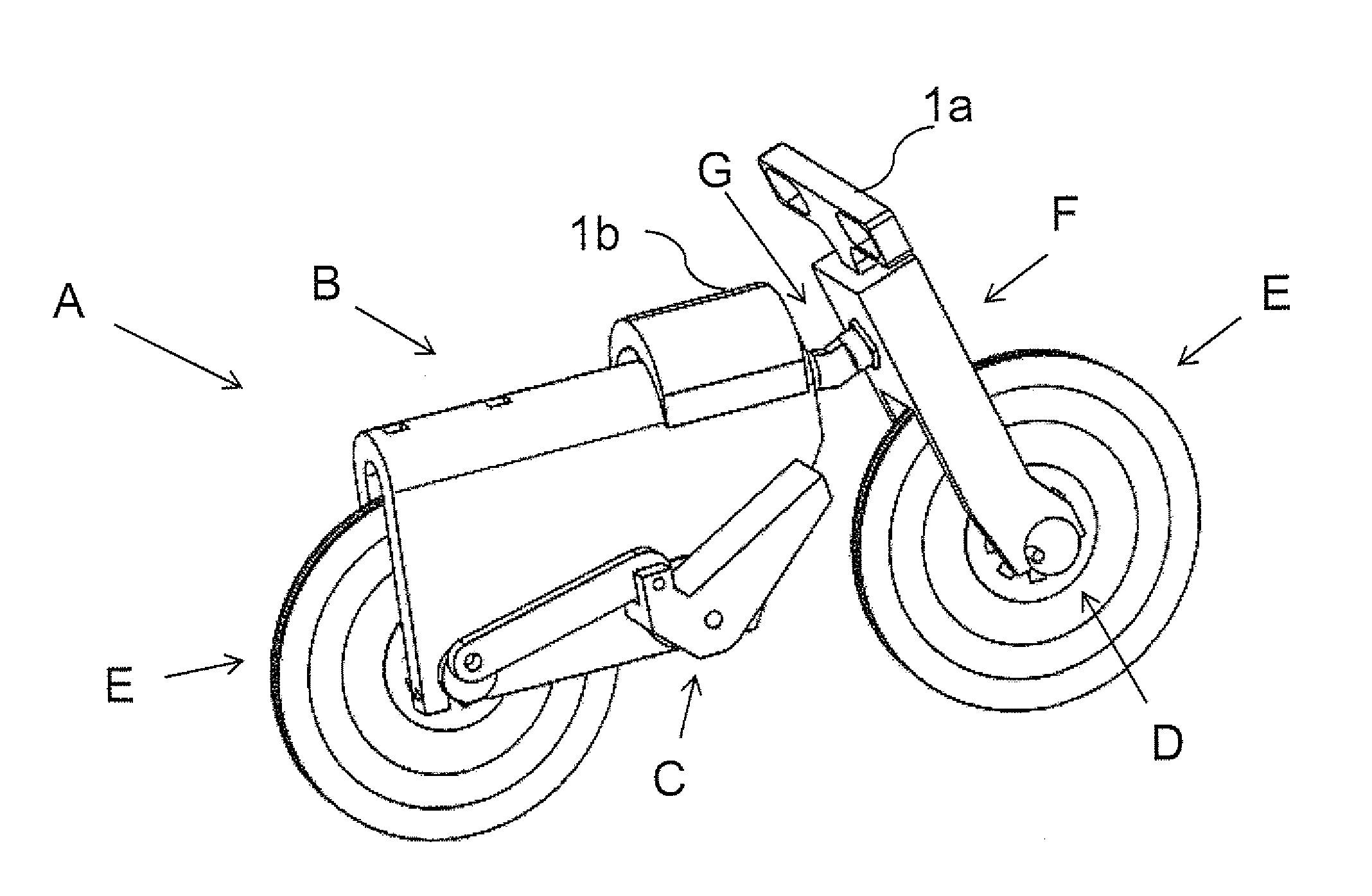 Recyclable cardboard bicycle