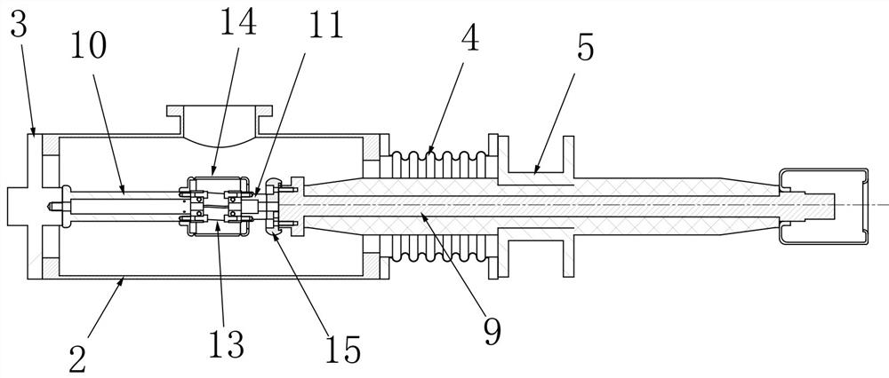 Device for connecting GIS and transformer