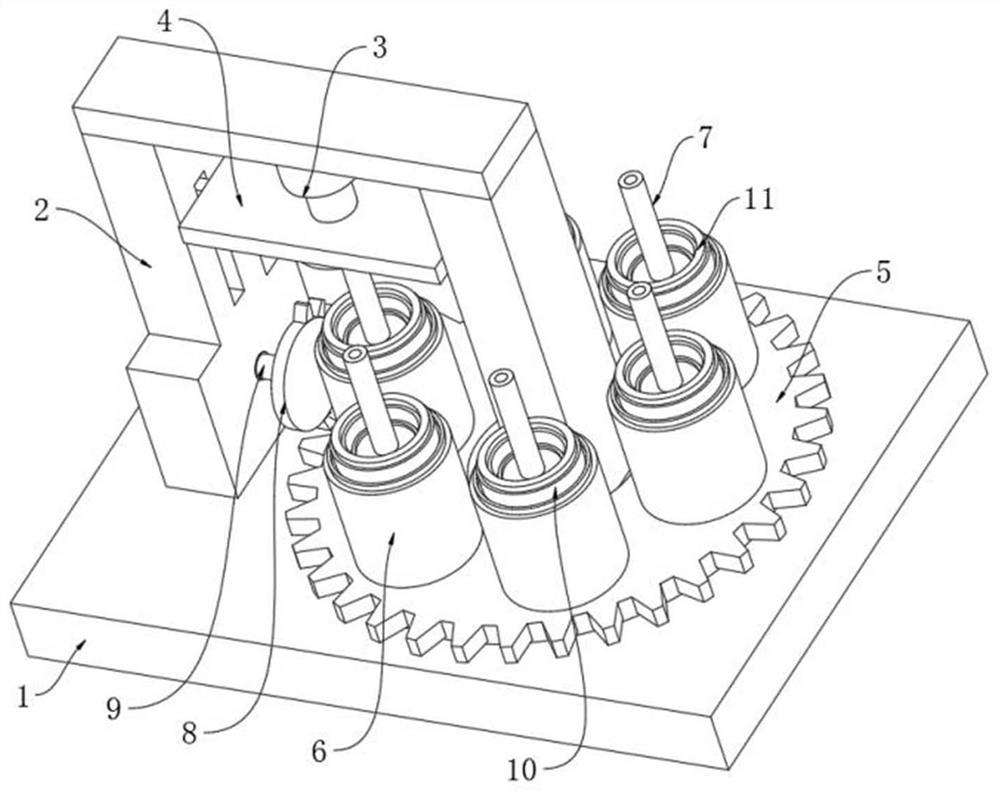 Anti-deformation device for sealing ring assembly and using method