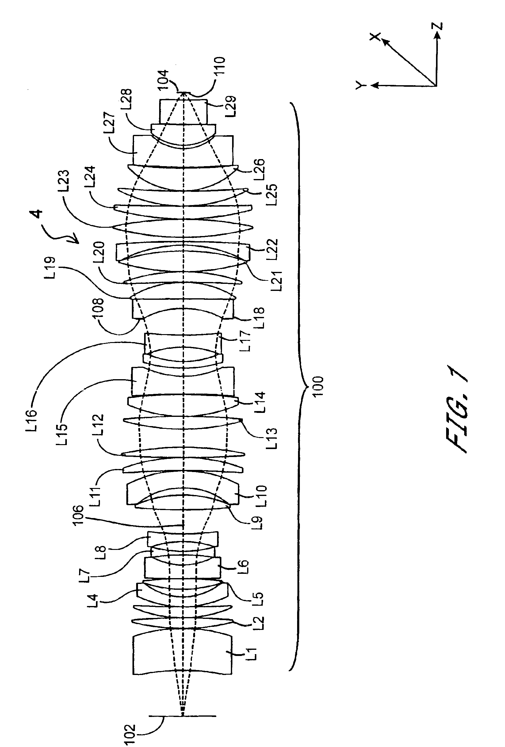 Structures and methods for reducing aberration in integrated circuit fabrication systems