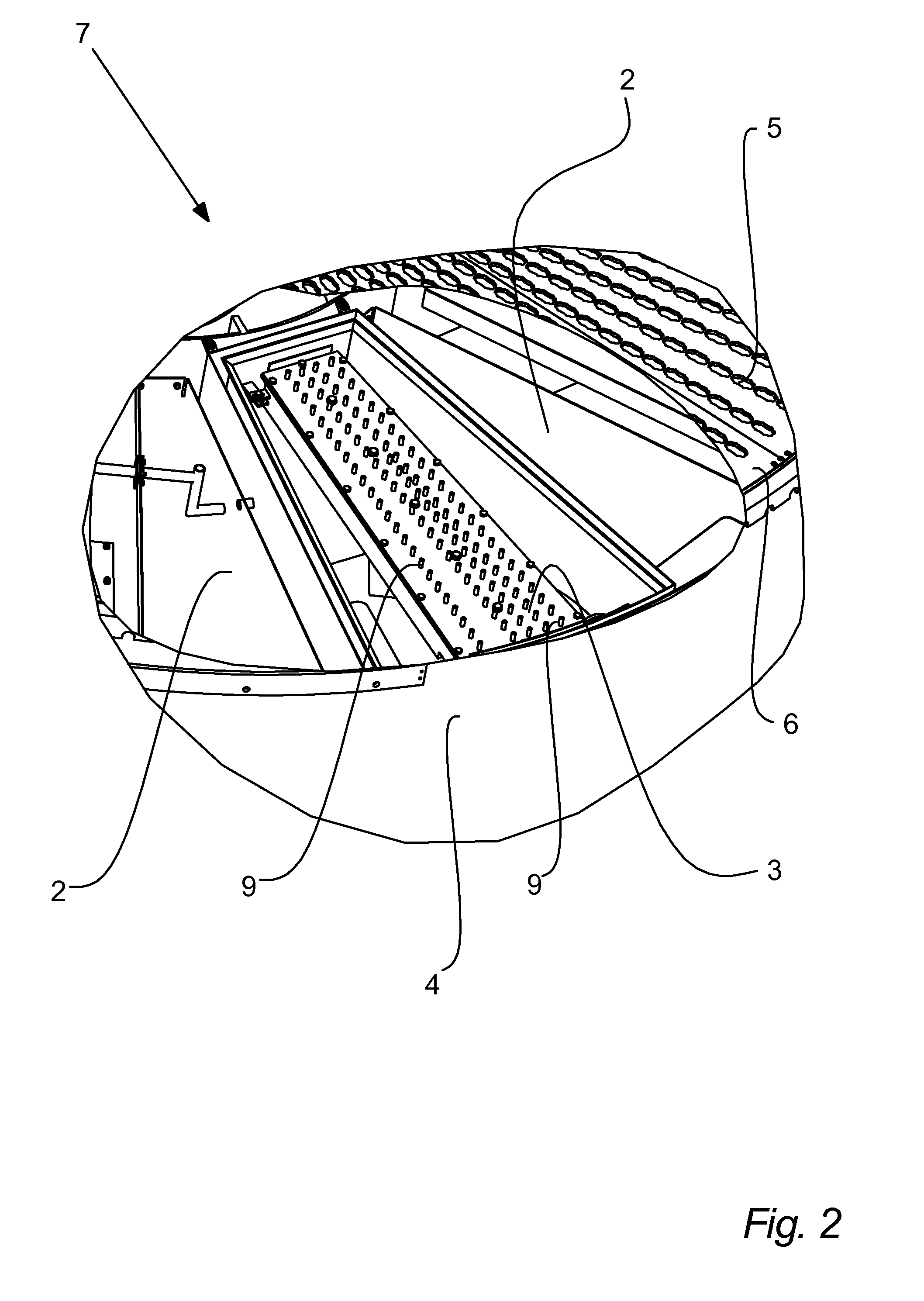 Method for optimization of extraction of frozen moulded products