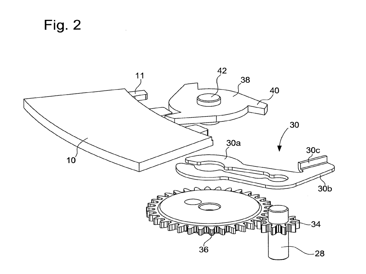 Timepiece movement comprising a date correction mechanism