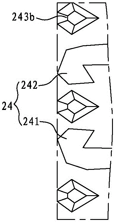 Pneumatic tire tread structure for uneven ground