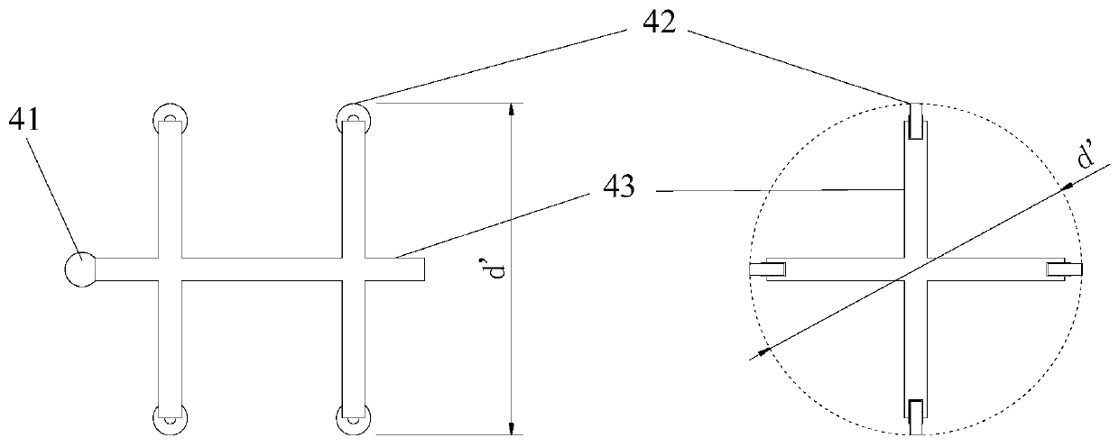 Concrete pumping whole-course simulation test device and detection method