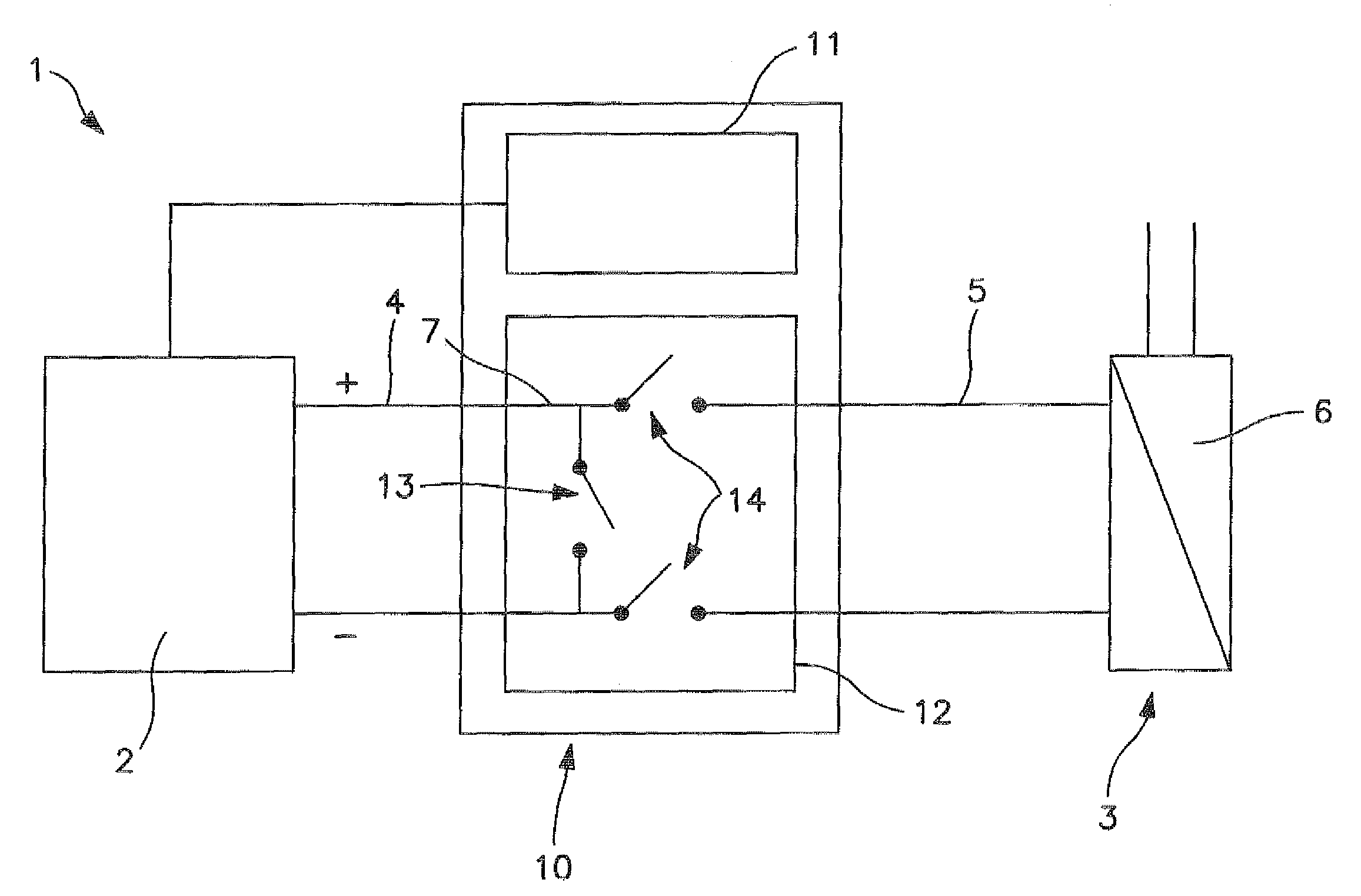 Method and device for improving the service life of a fuel cell at transitions in operation