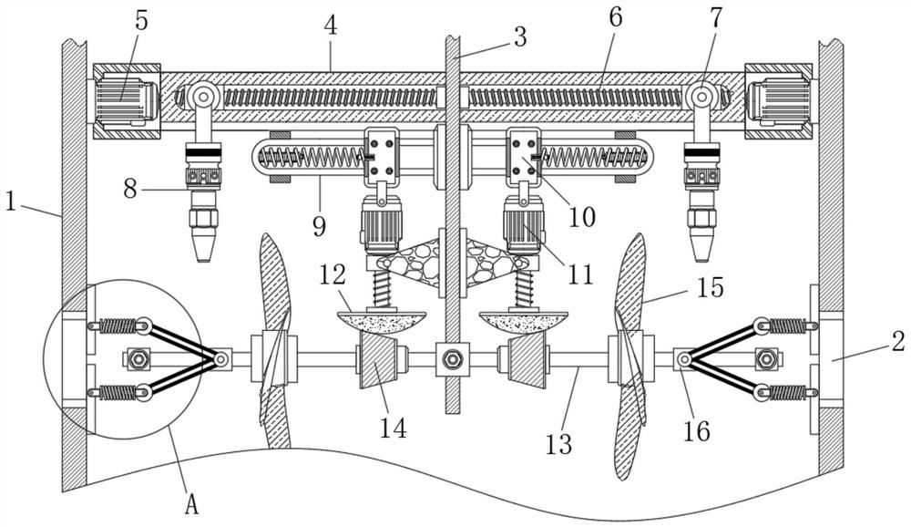 Heat dissipation device for smart home network television