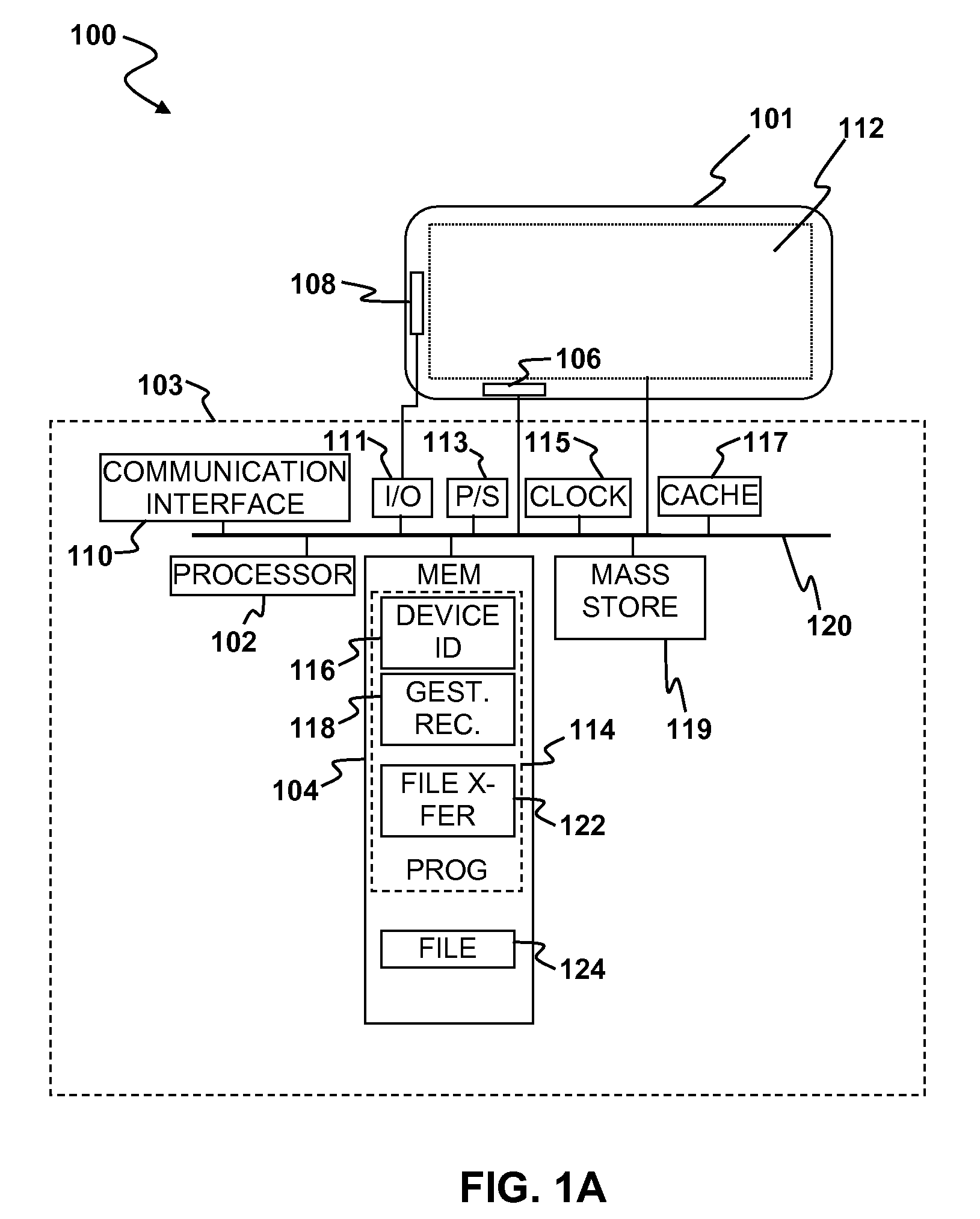 Data transfer using hand-held device