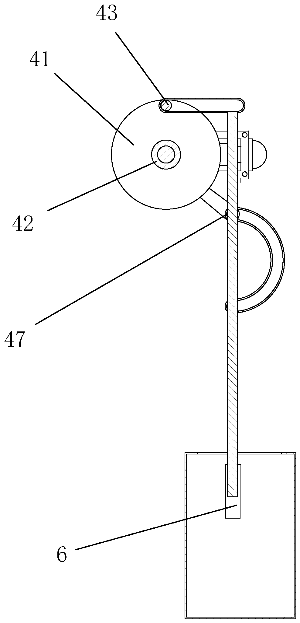 A kind of emergency light with convenient rotation angle