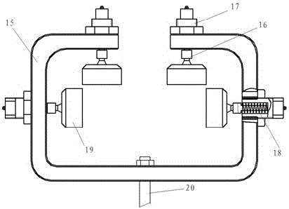 Low-damping suspension hanging type deployment test device