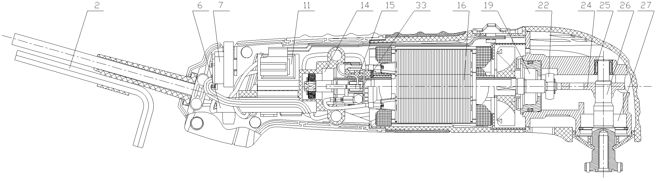 Speed-adjustable swinging shovel