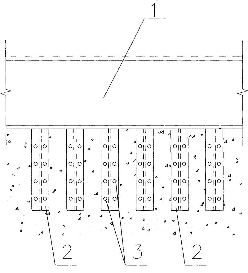 Connected node of horizontal member and foundation of thin steel-plate shear wall