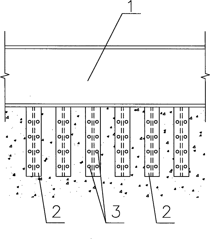 Connected node of horizontal member and foundation of thin steel-plate shear wall