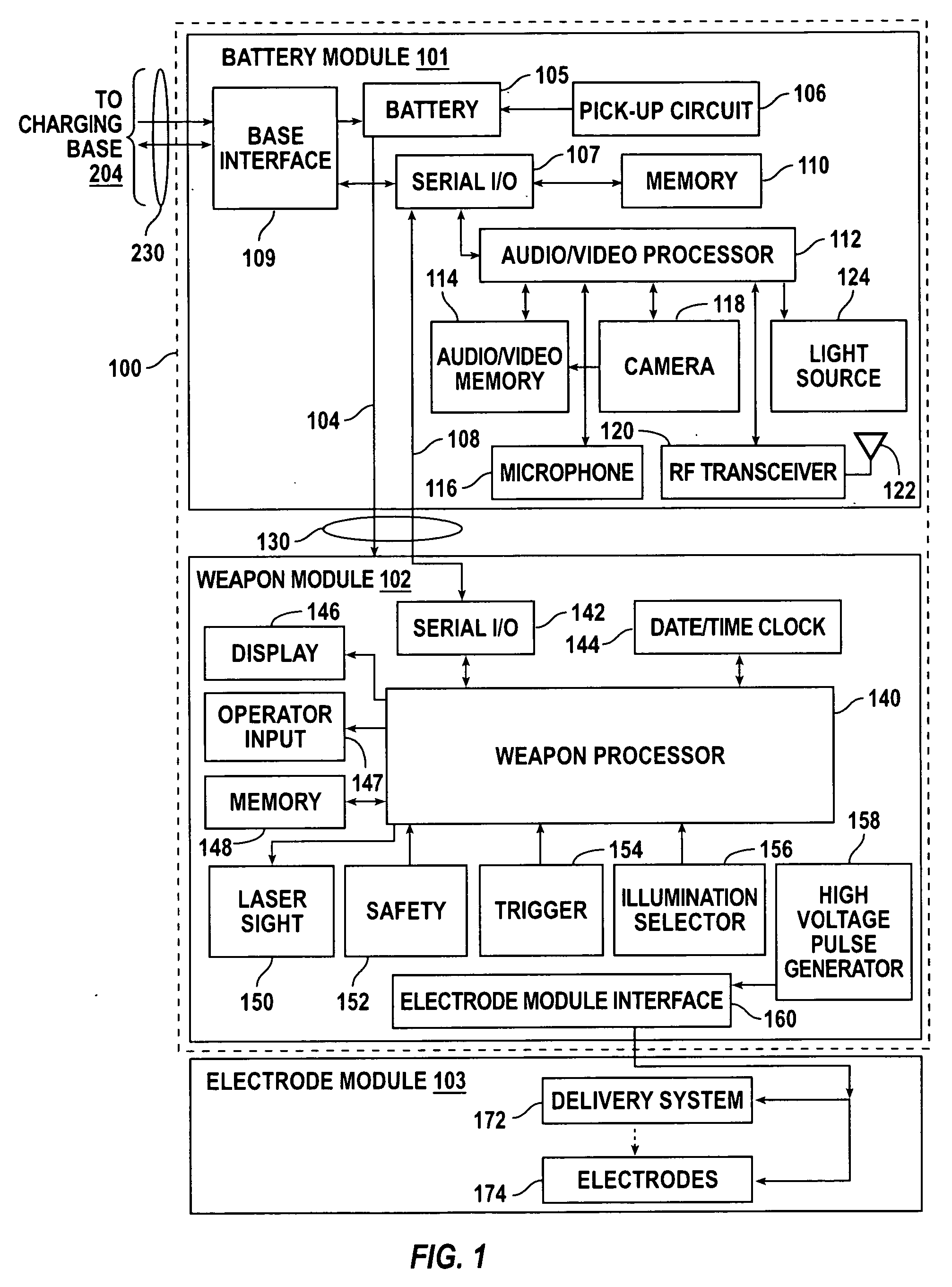 Systems and methods for electronic weaponry having audio and/or video recording capability