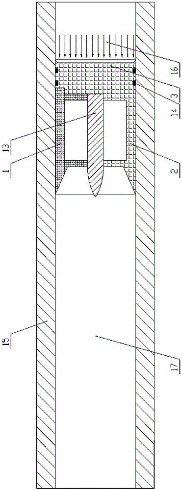 A kind of light gas cannon aerodynamic separation bullet holder