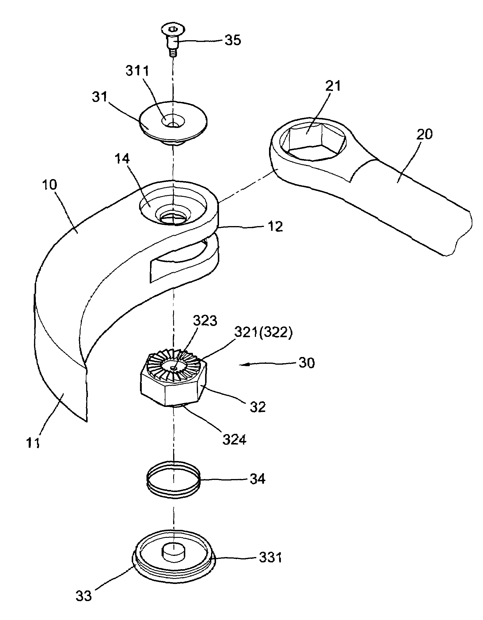 Adjustable prying bar