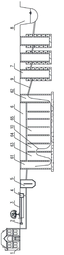 Rainwater comprehensive utilization system