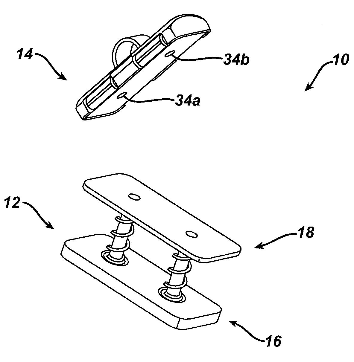 Safety fastener for tissue apposition