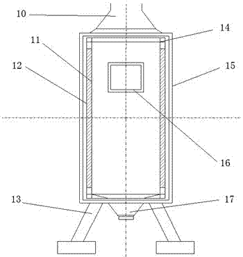 A circular flow energy-saving smokeless oven