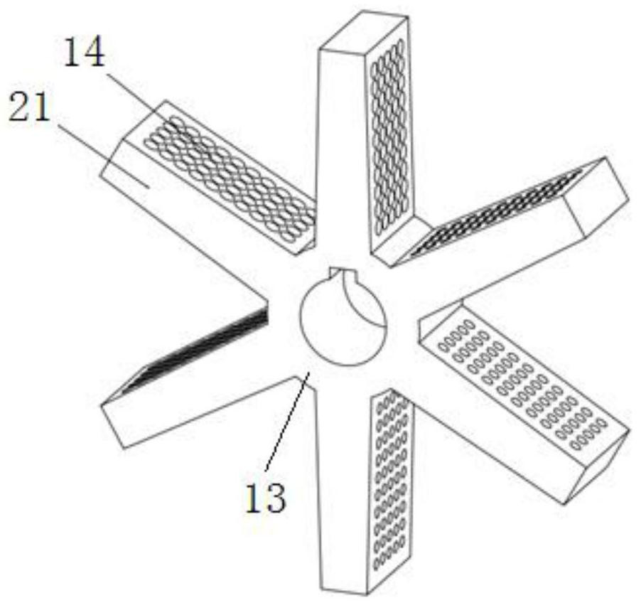 Cavitation and foaming integrated tailing flotation device