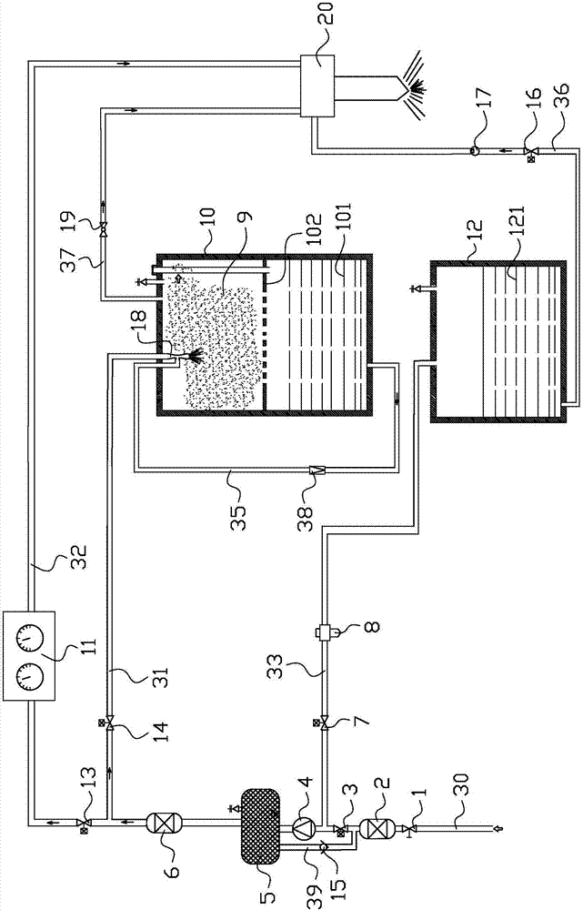 Low temperature water mist and oil mist cutting cooling lubrication supply system