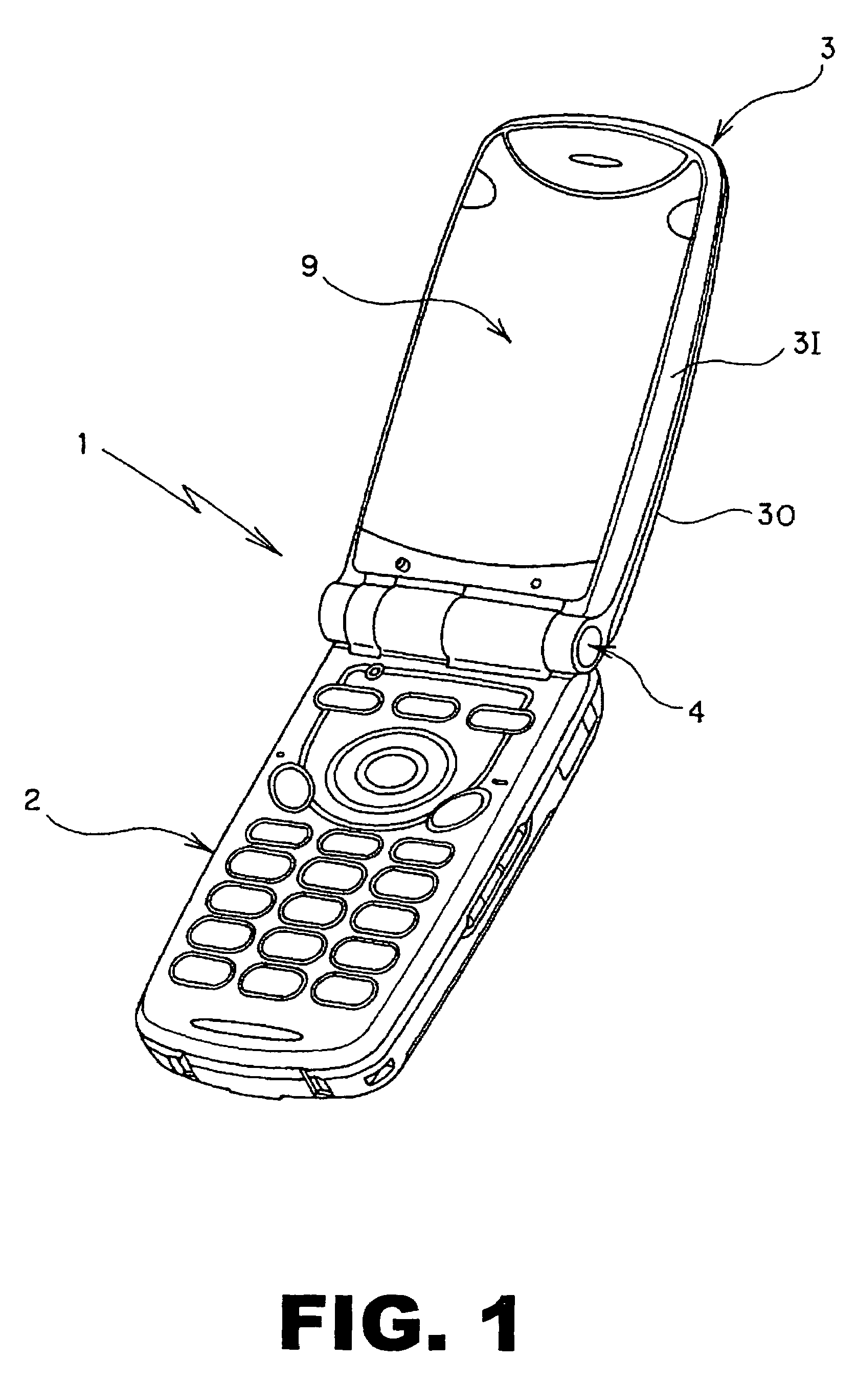 Liquid crystal display device protection structure for electronic equipment