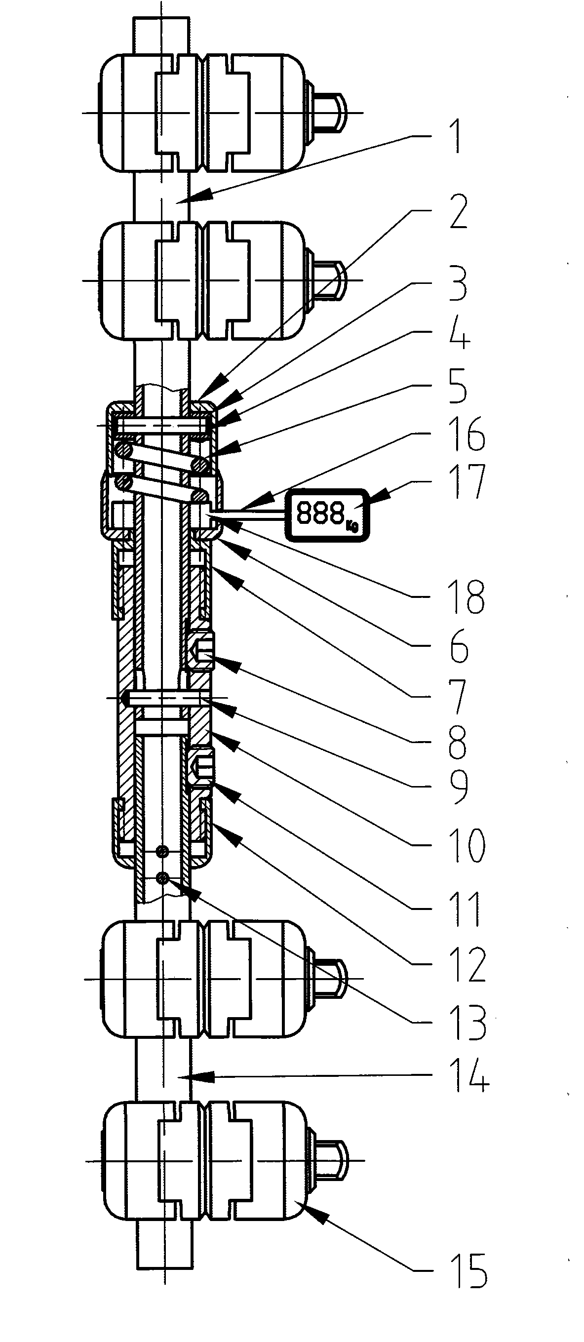 Pressure-adjustable combined-type outer fixing support and pressure-adjustable fixing arm