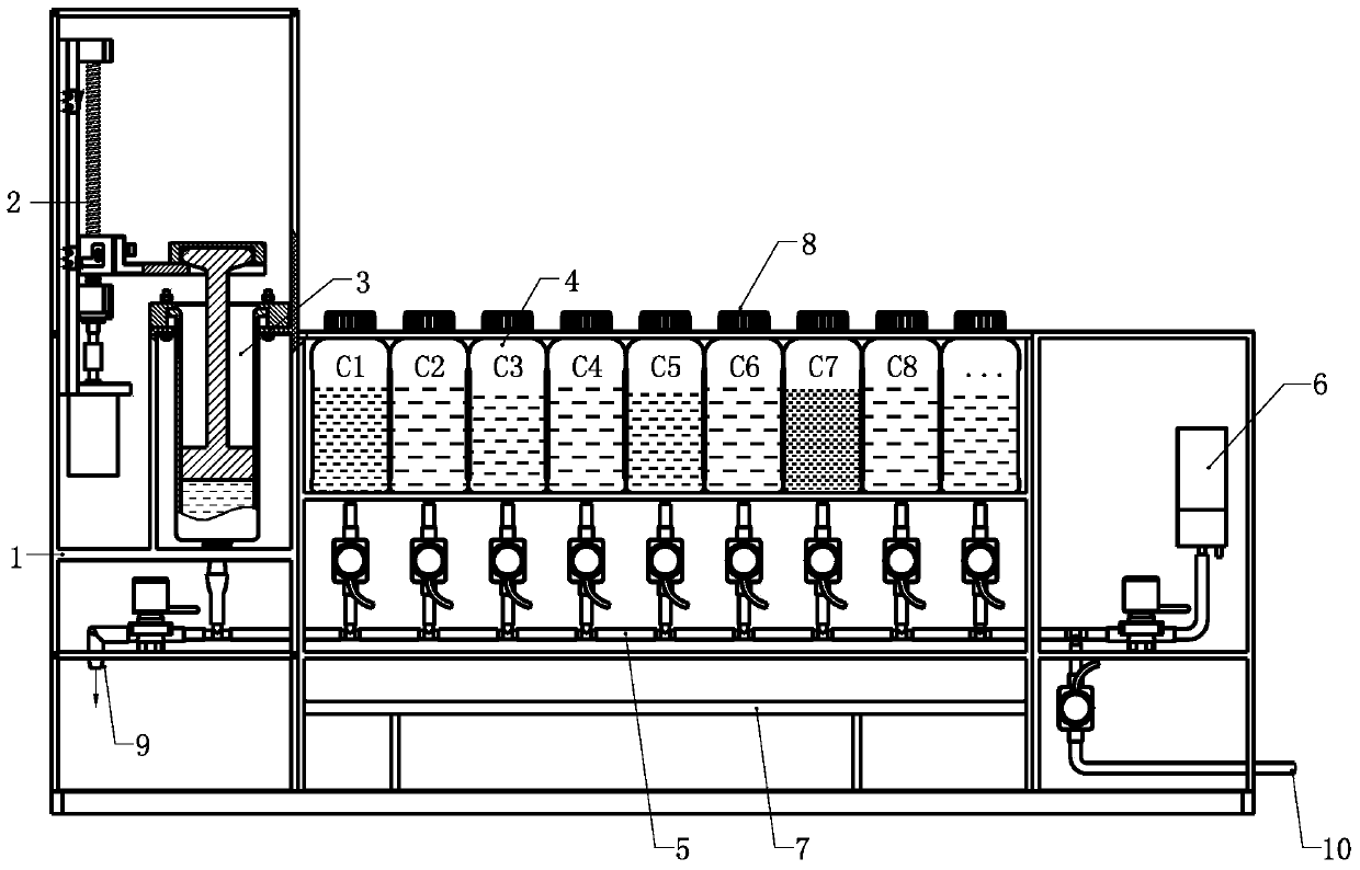 Liquid ingredient machine and operating method thereof