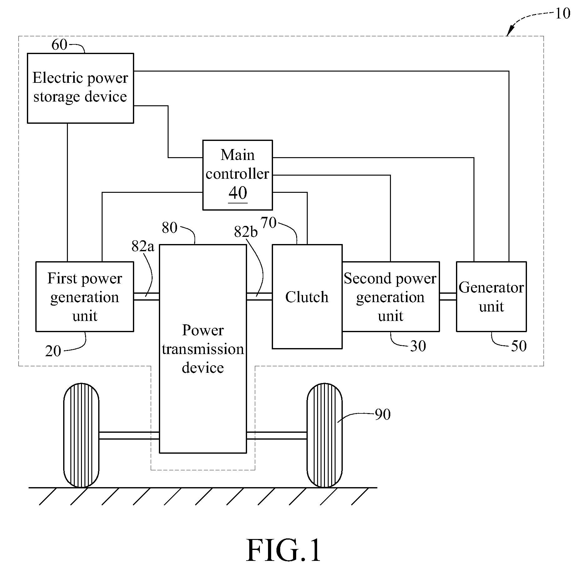 Series-parallel coupling control method and system of hybrid power system