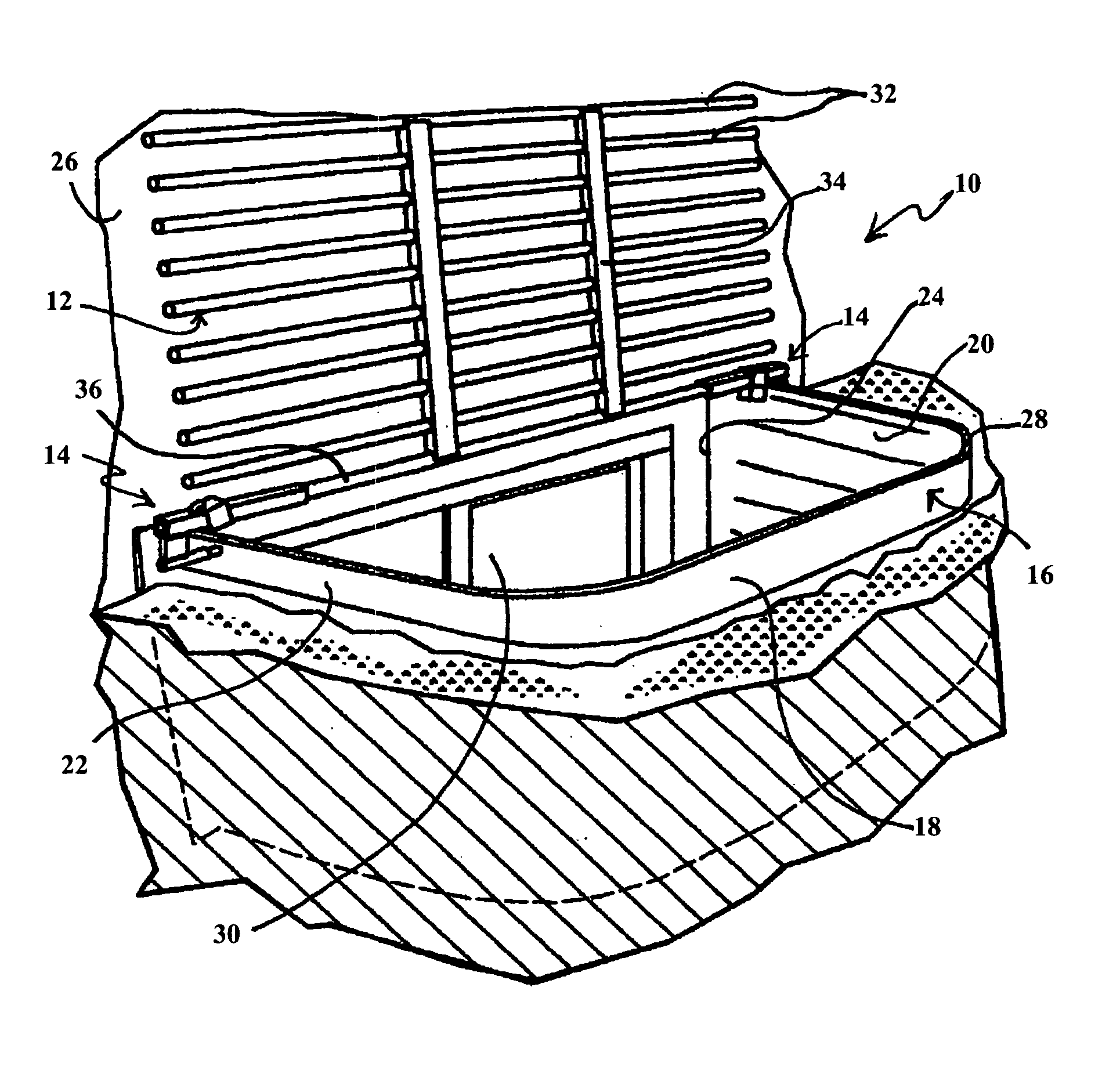 Window well covering system