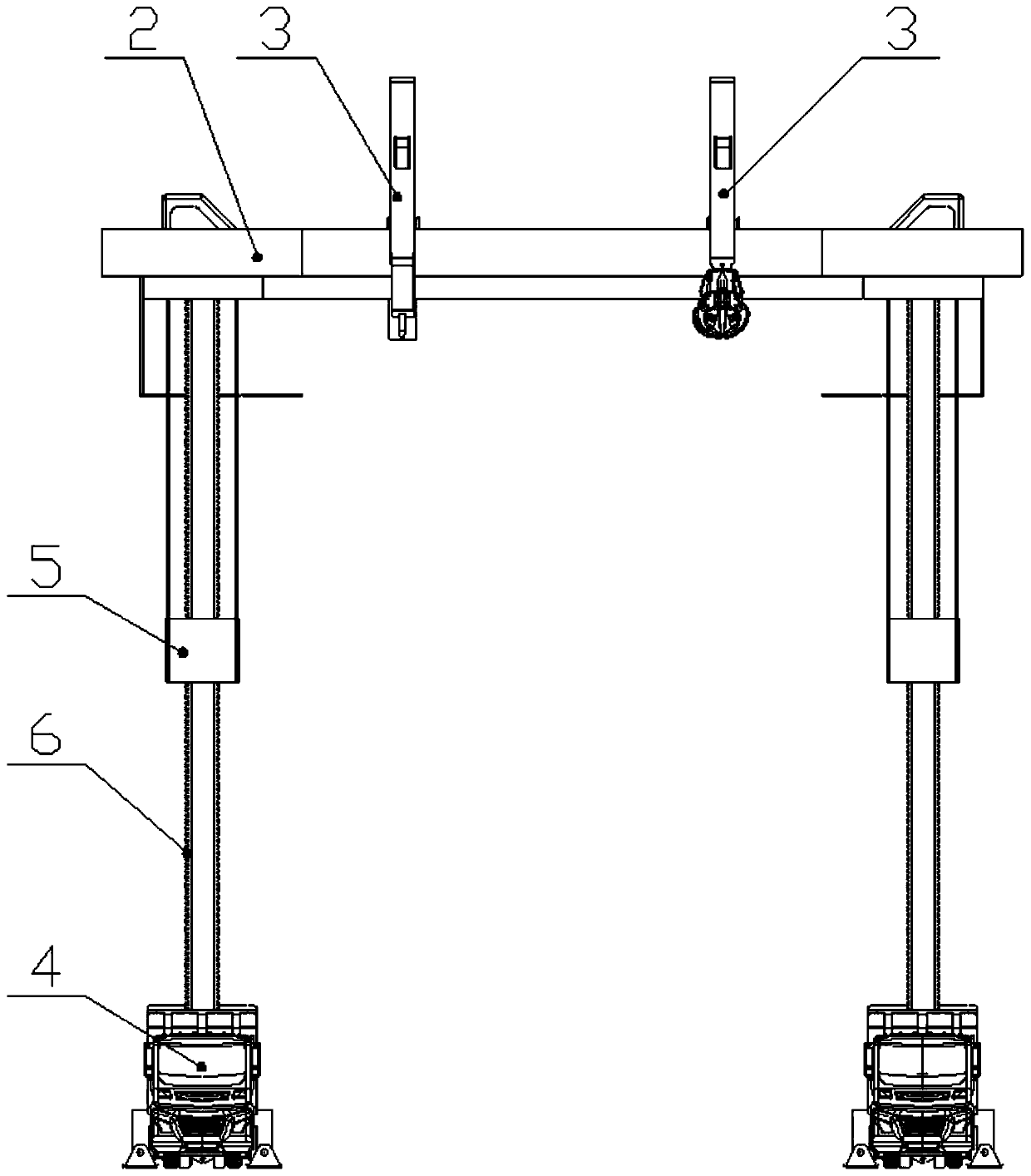 Building dismantling machine