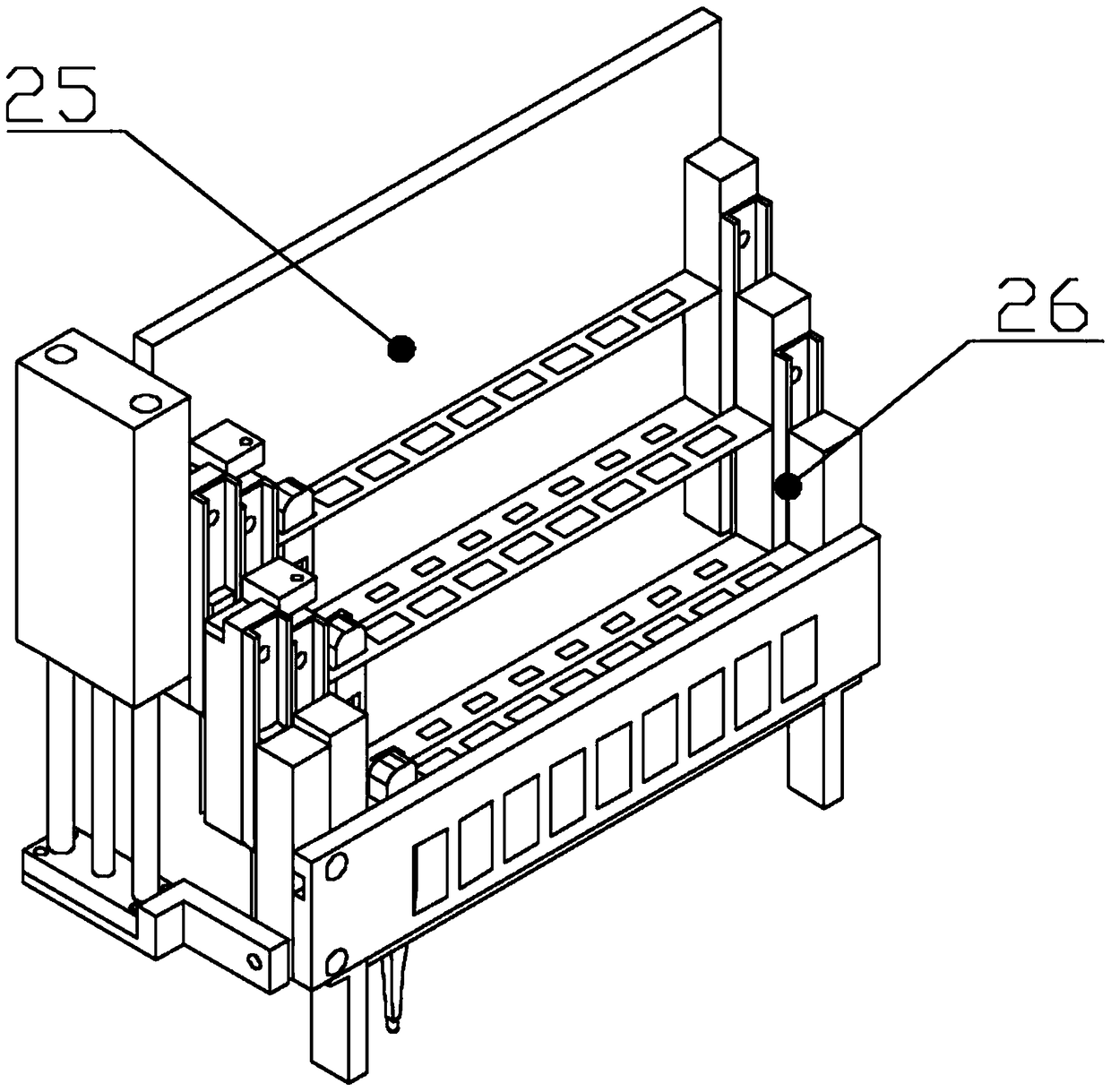 Loading device for electronic thermometer verification