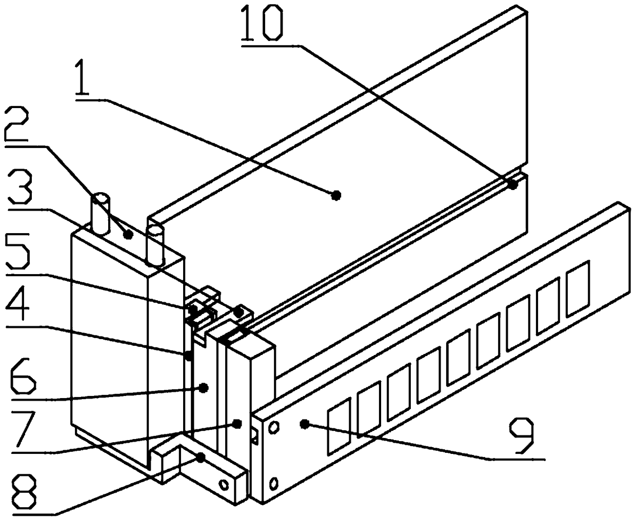 Loading device for electronic thermometer verification