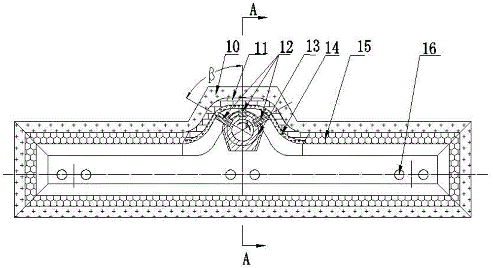 A turbulent flow controller for profiled billet continuous casting tundish and its installation method