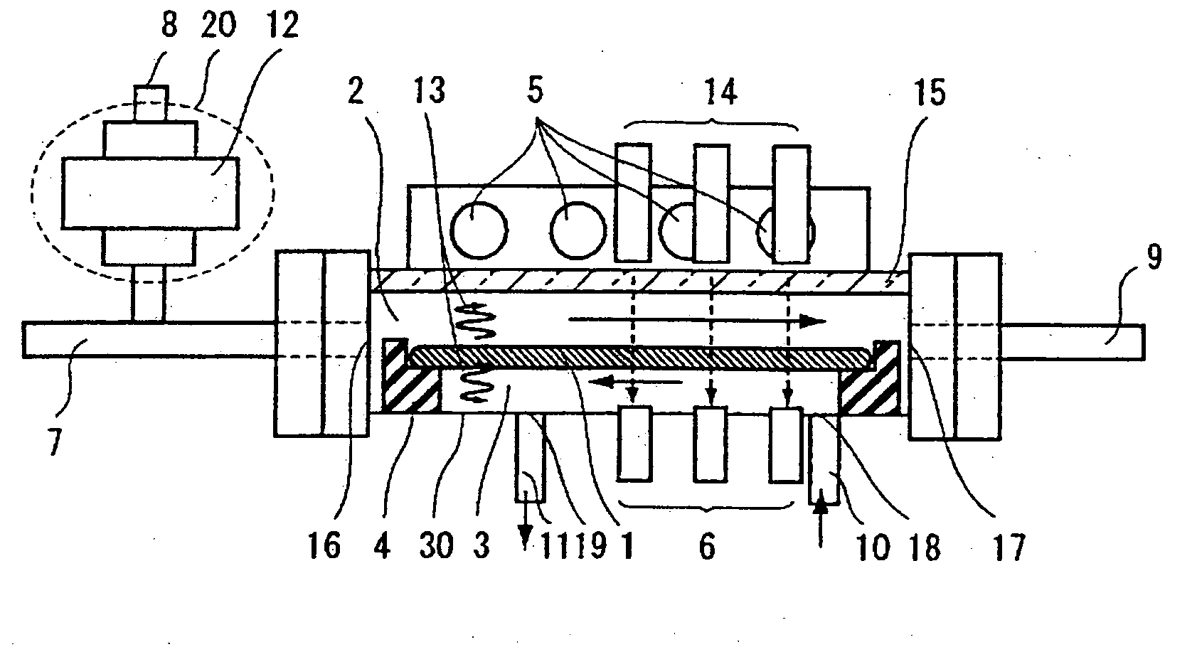 Lamp heating apparatus and method for producing semiconductor device