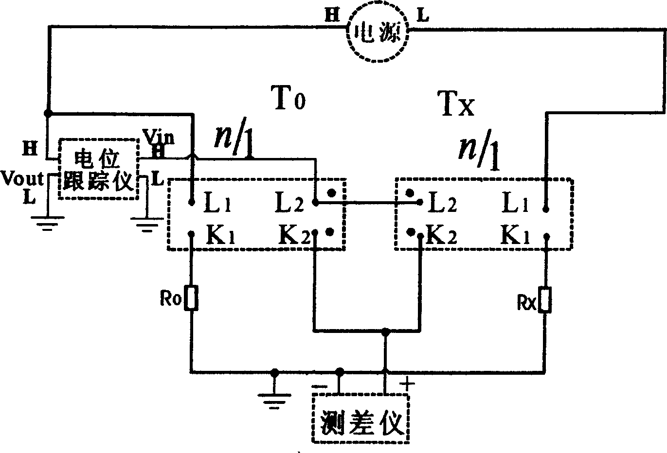 Method of self-calibrating of current ratio standard device