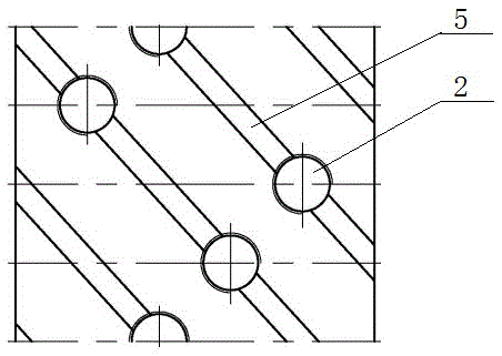 Archimedes double-spiral division type hydraulic ejector