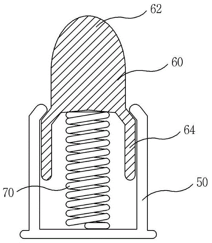 Surface-mount type electric connecting terminal, electronic module unit and circuit board using the same