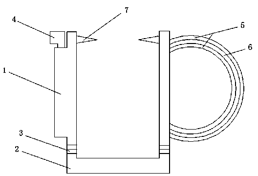 Cup convenient for brewing