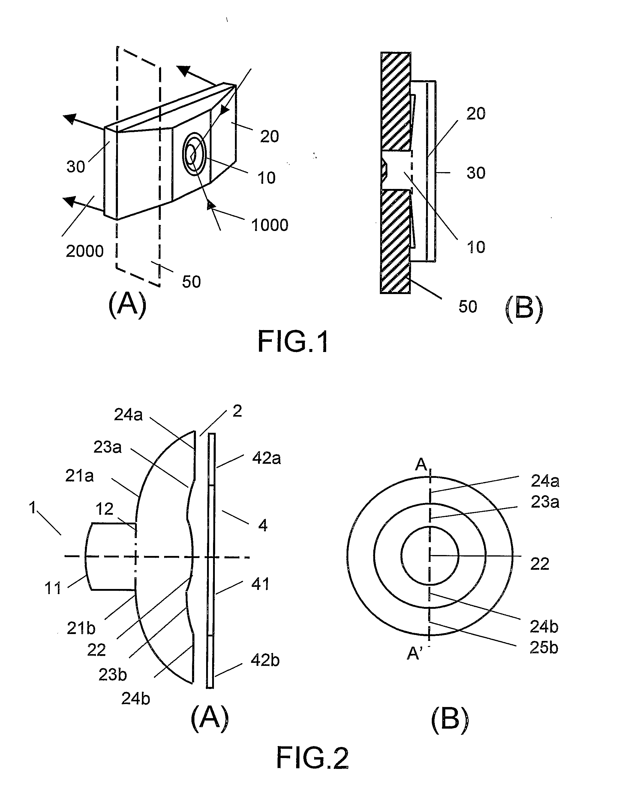 Wide angle display device