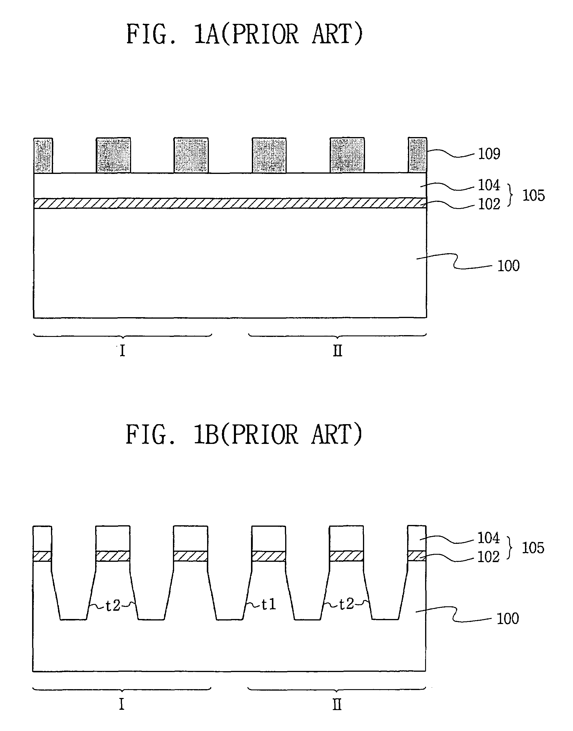 Dual gate oxide structure in semiconductor device and method thereof