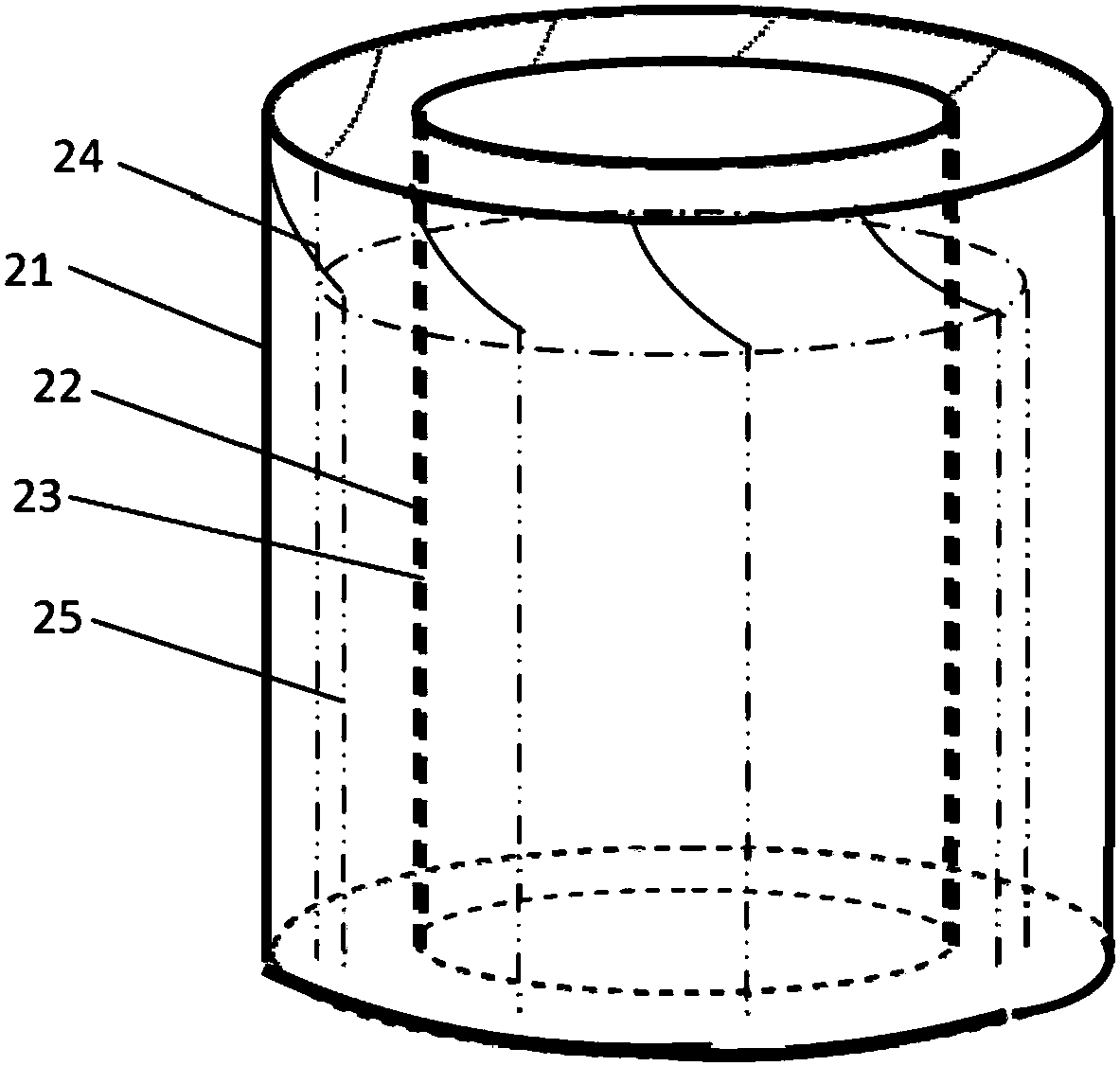 Gravel filling and simulation system and method in hydrate mining well pipe