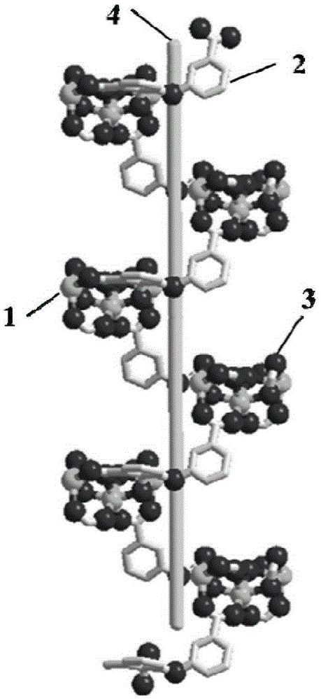 Chiral coordination polymer containing trinuclear cadmium cluster as well as preparation method and application of chiral coordination polymer