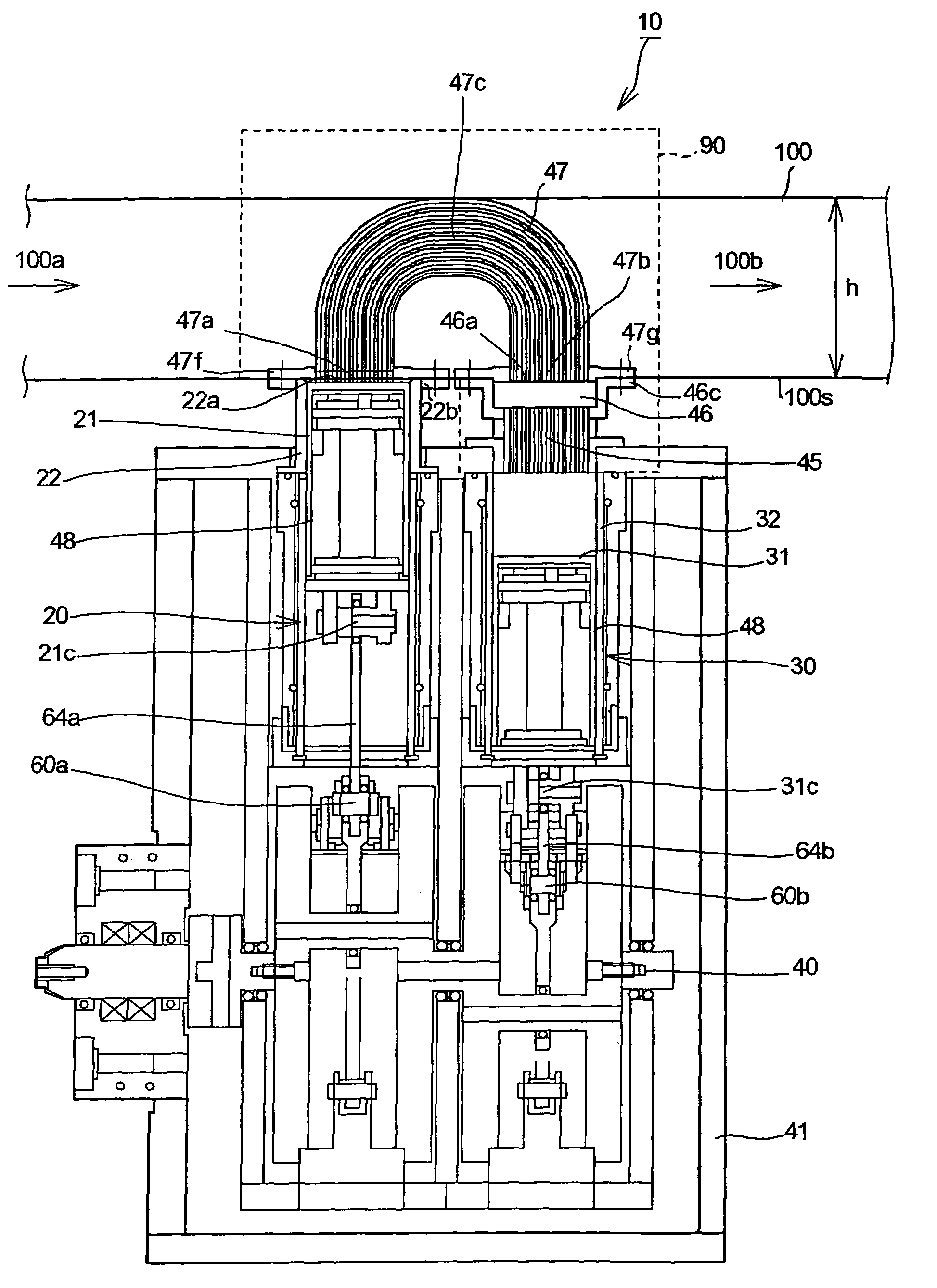 Stirling engine and hybrid system that uses the Stirling engine