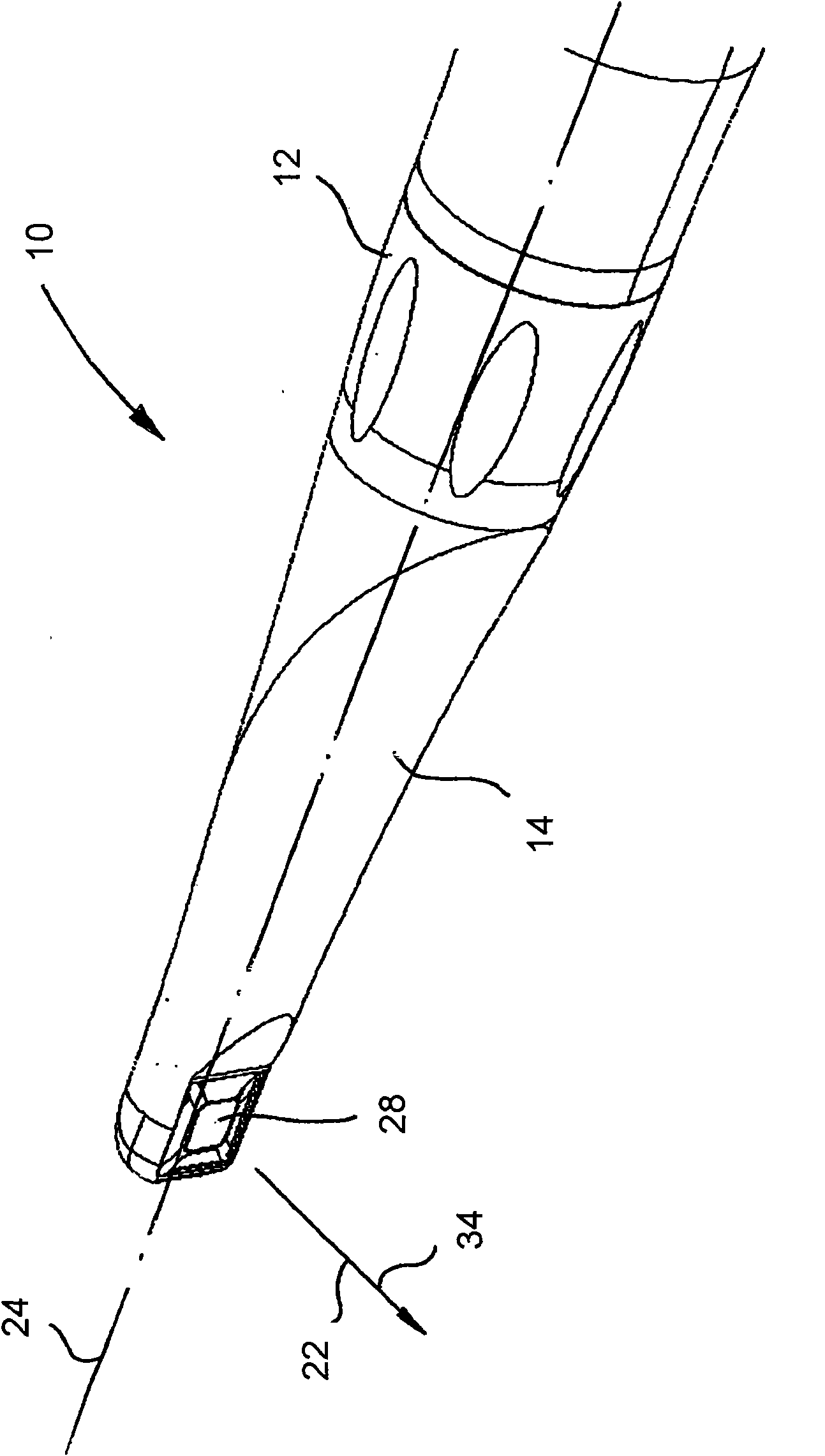 Diagnostic camera and attachment for the implementation thereof